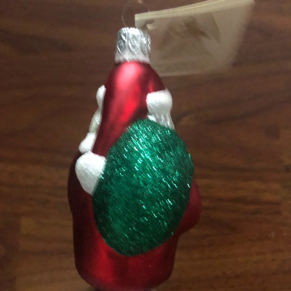 Patricia Breen Designs Spiraling Santa Ornament